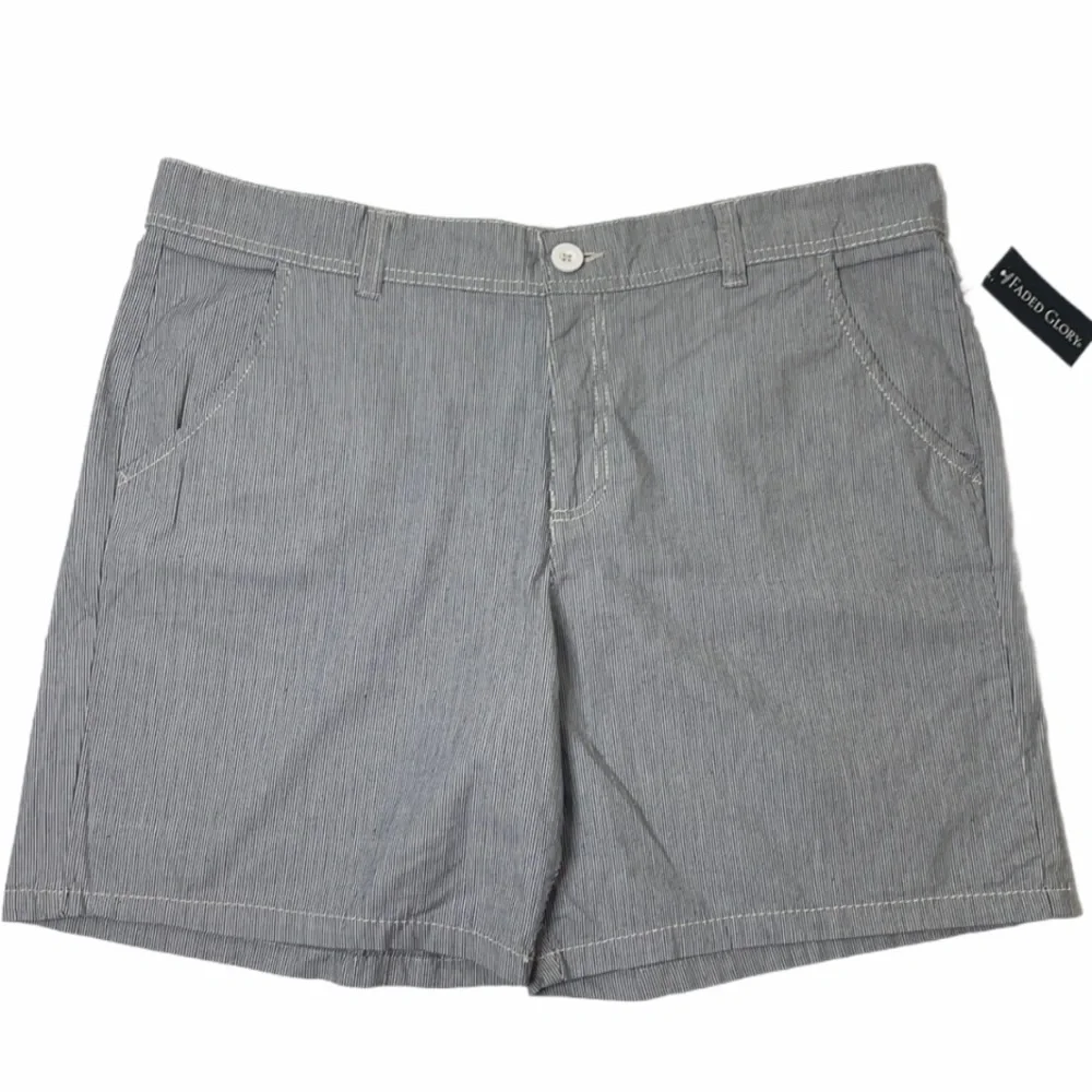 Faded Glory striped tailored